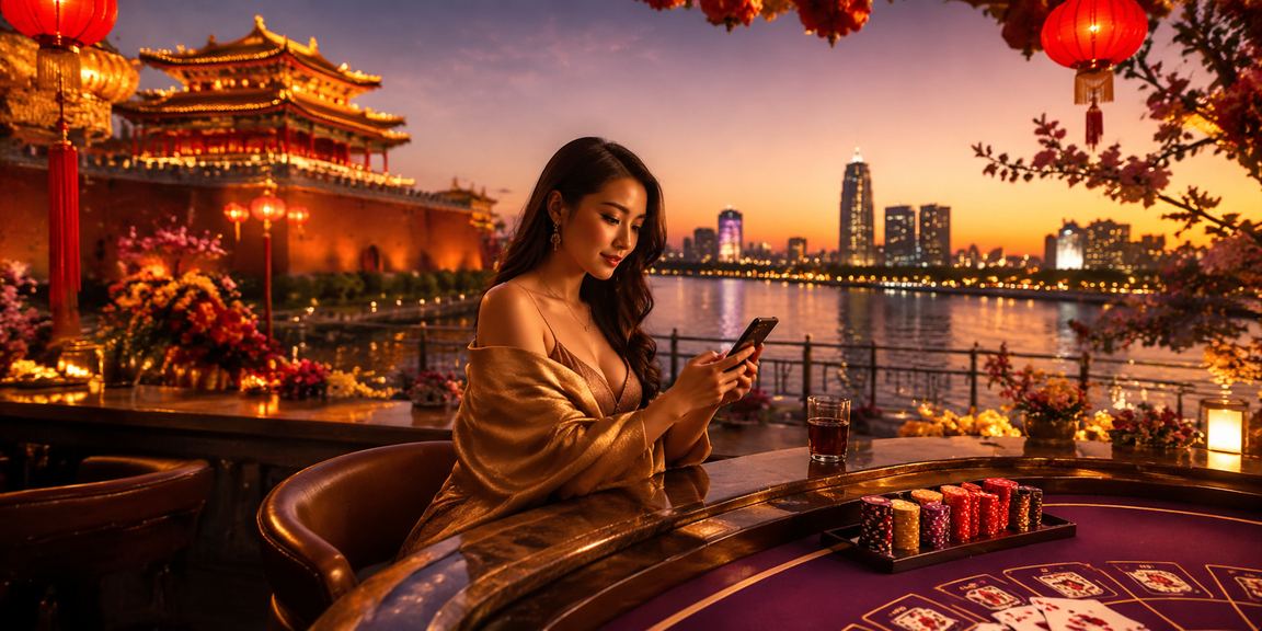 Không khí Tết Sài Gòn – bàn Baccarat tại xsmb30